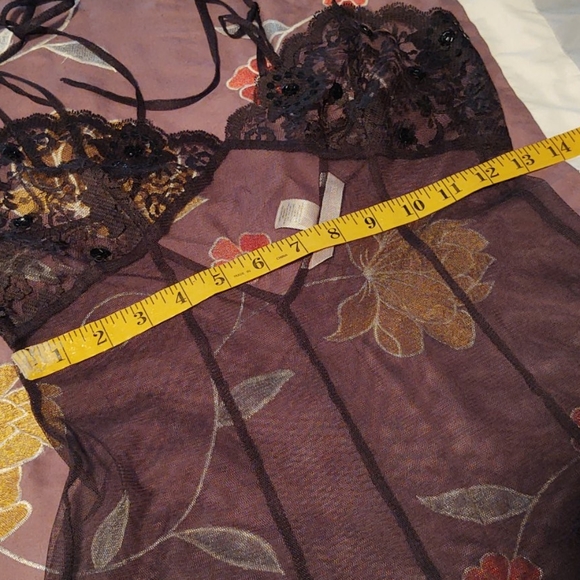 Victoria's Secret Black Mesh Sequin Embellished Set S - Picture 7 of 13